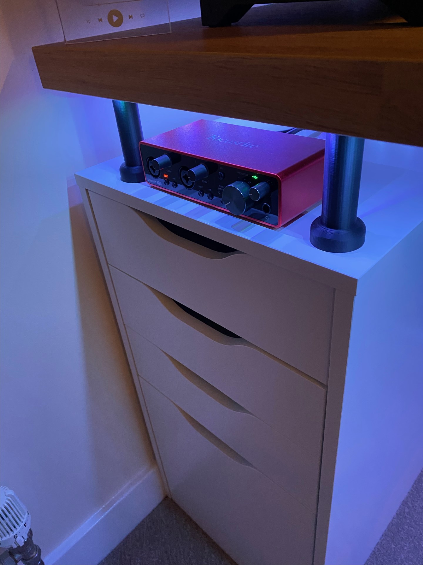 Ikea Alex Drawers / Desk / Furniture Raiser / Furniture Feet