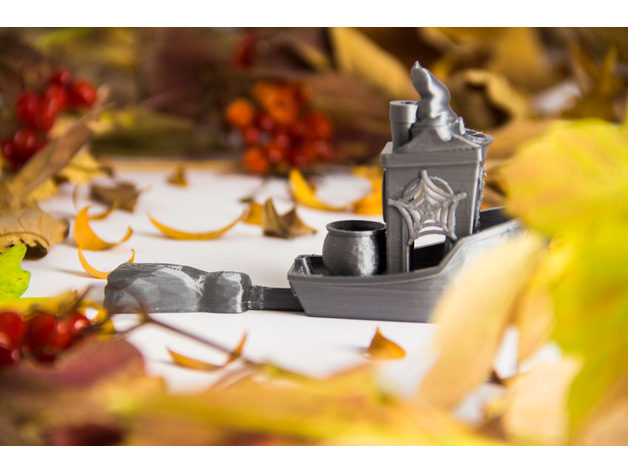Halloween 3d Benchy-Witch Version!