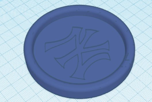 NY Yankees Coaster — thumbnail 2