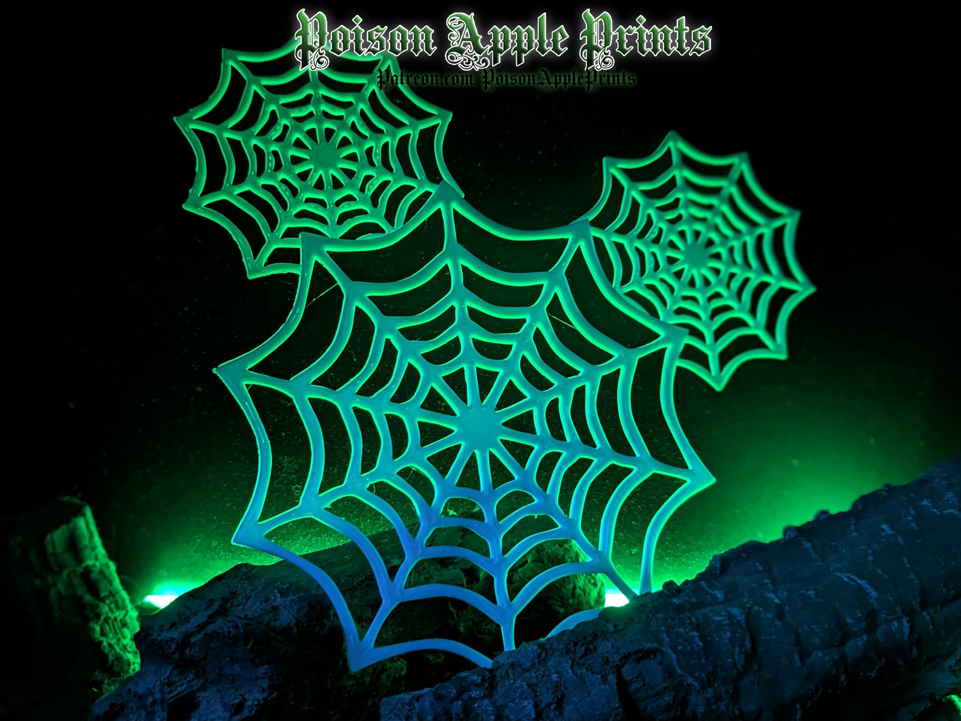 Halloween Disney Mickey & Minnie Spiders Web Decorations