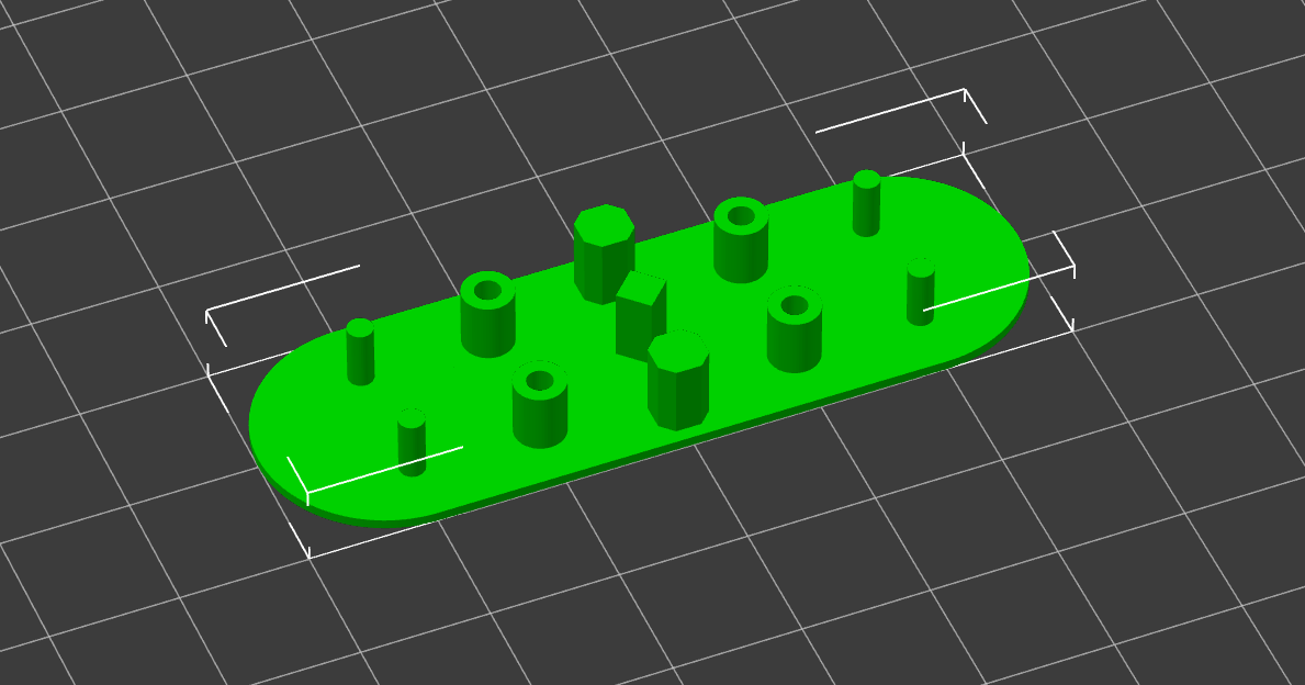 Retraction test stringing calibration simple bed levelling by Andrea