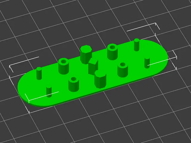 Retraction test stringing calibration - simple bed levelling
