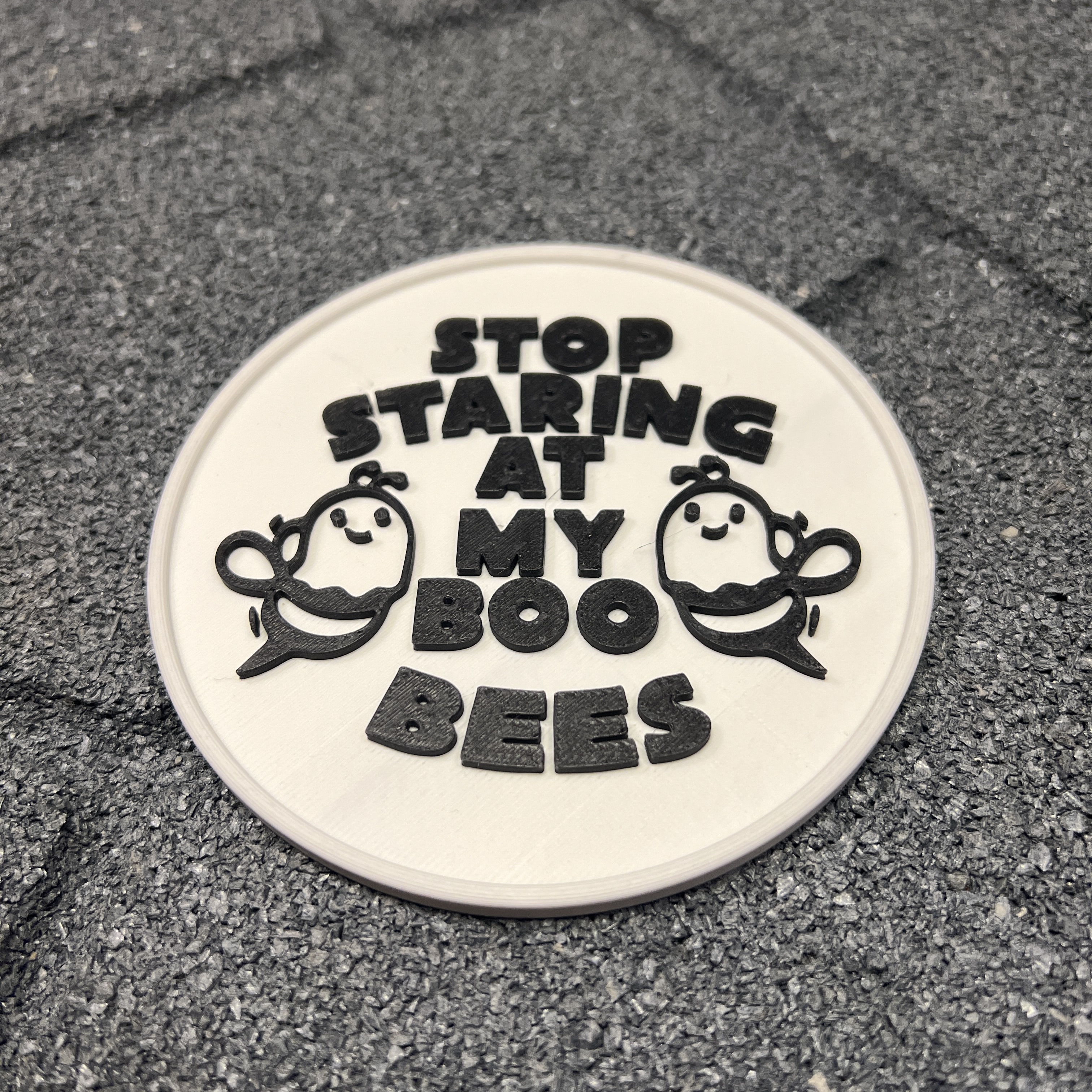 Boo Bees Halloween Coaster
