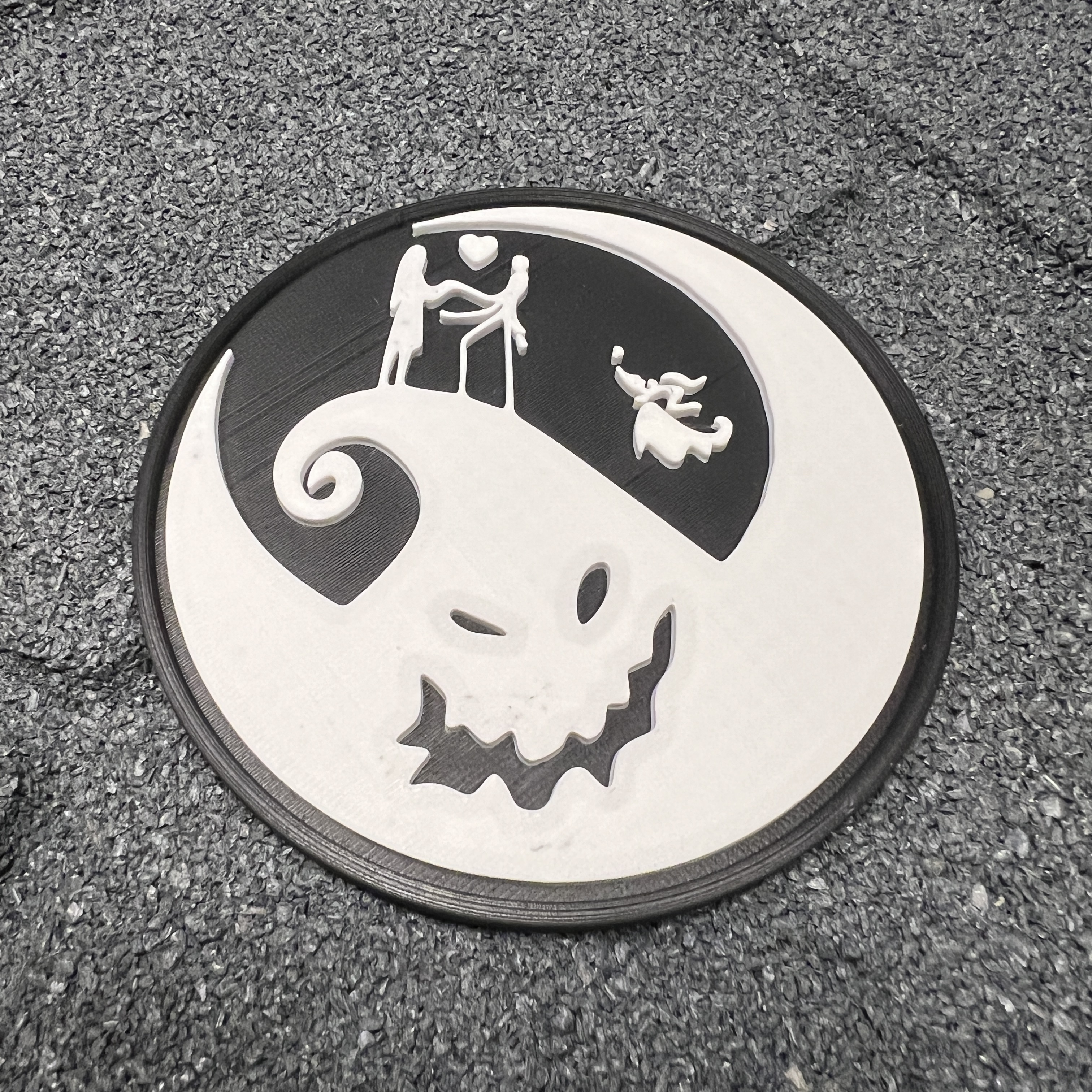 Nightmare Before Christmas Halloween Coaster