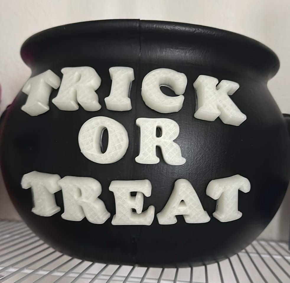 Trick Or Treat - Letters - Cooper Font