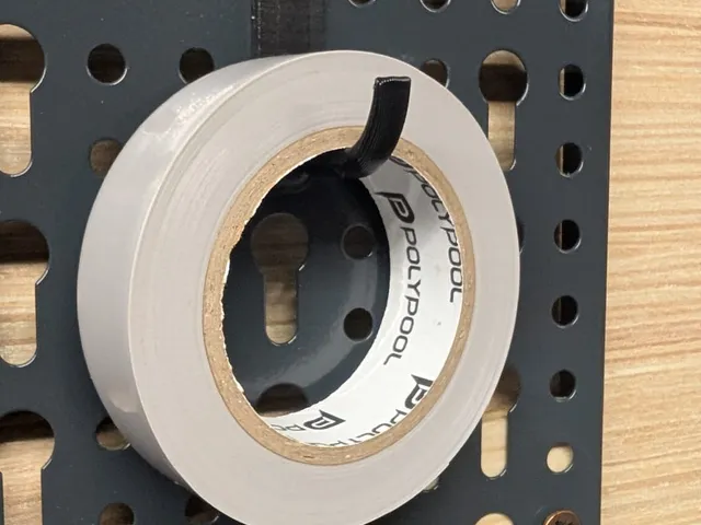 Lightweight Utility Hook for Tecnomat Pegboard (38mm)