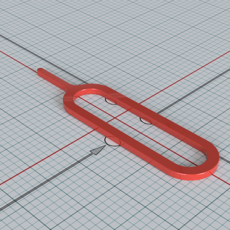Sim Card Eject Tool by DAGStudio Download free STL model