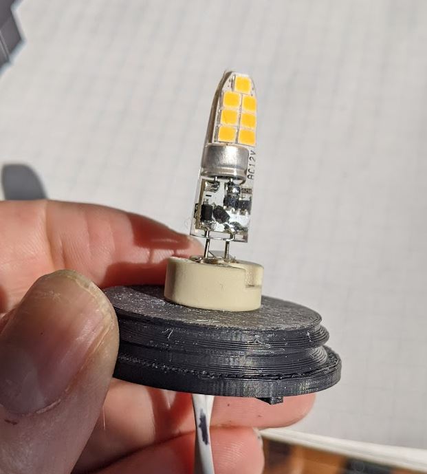Miniatura 3 do modelo 3D 3"x3" post light caps