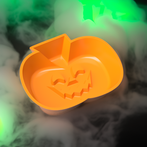 Cute Jack-O-Lantern Sand Mold