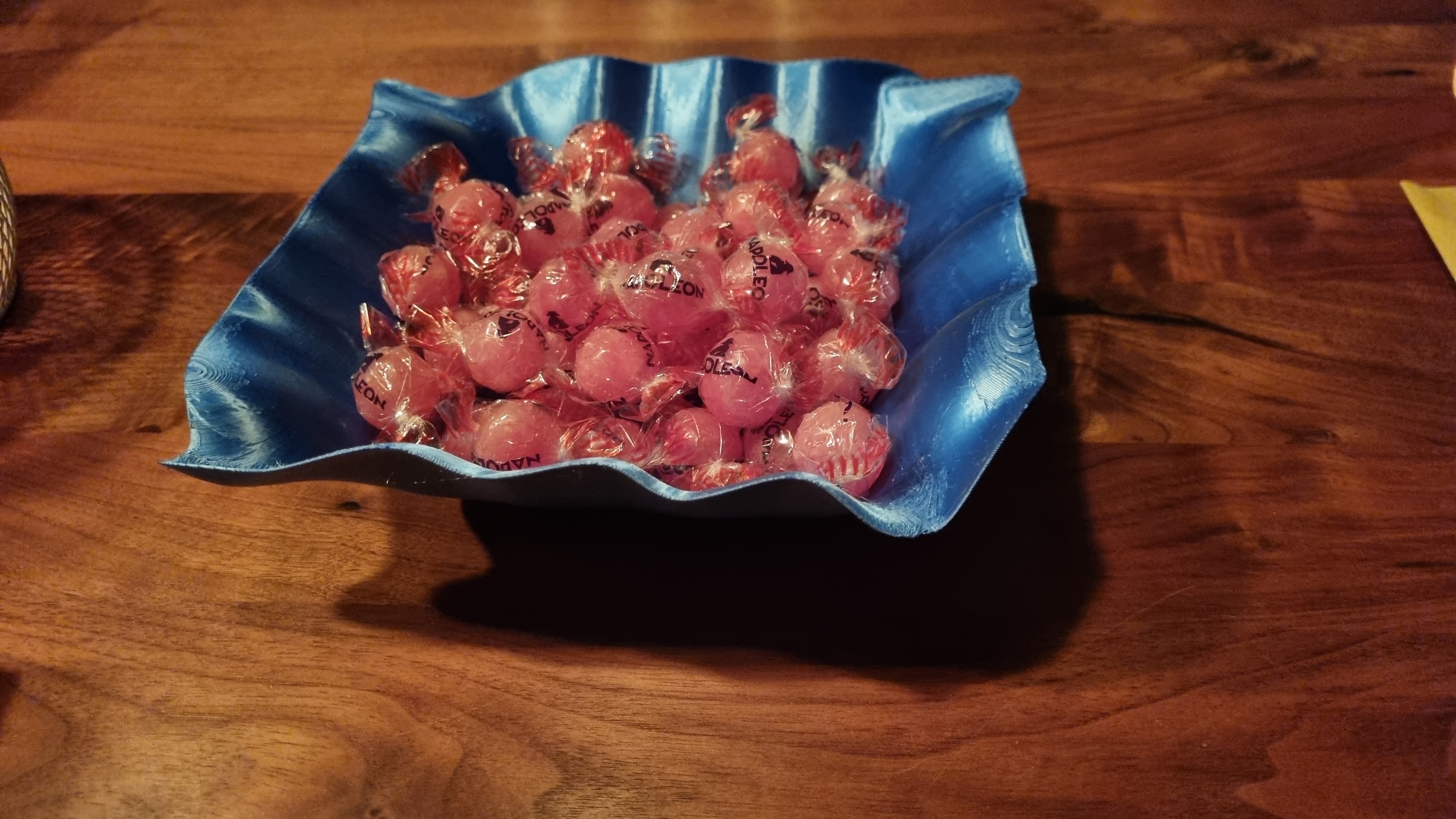 draped bowl