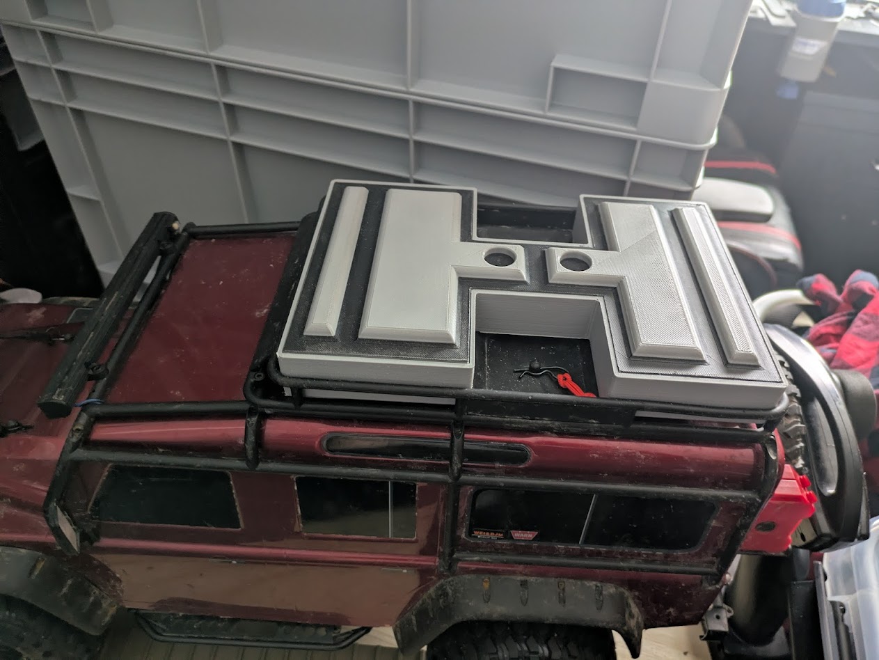 Dachbox für Traxxas TRX4 Defender