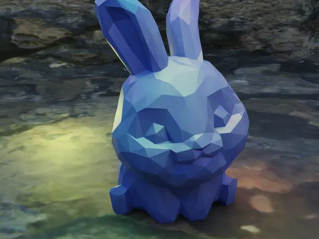 Cute Low Poly Rabbit