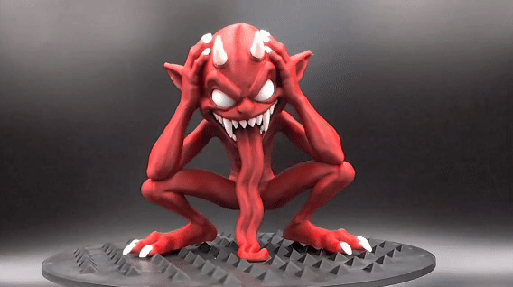Devilish Imp - Multicolor Figure