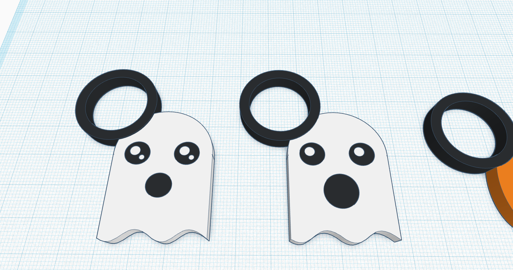 Miniatura 3 do modelo 3D Halloween key chains