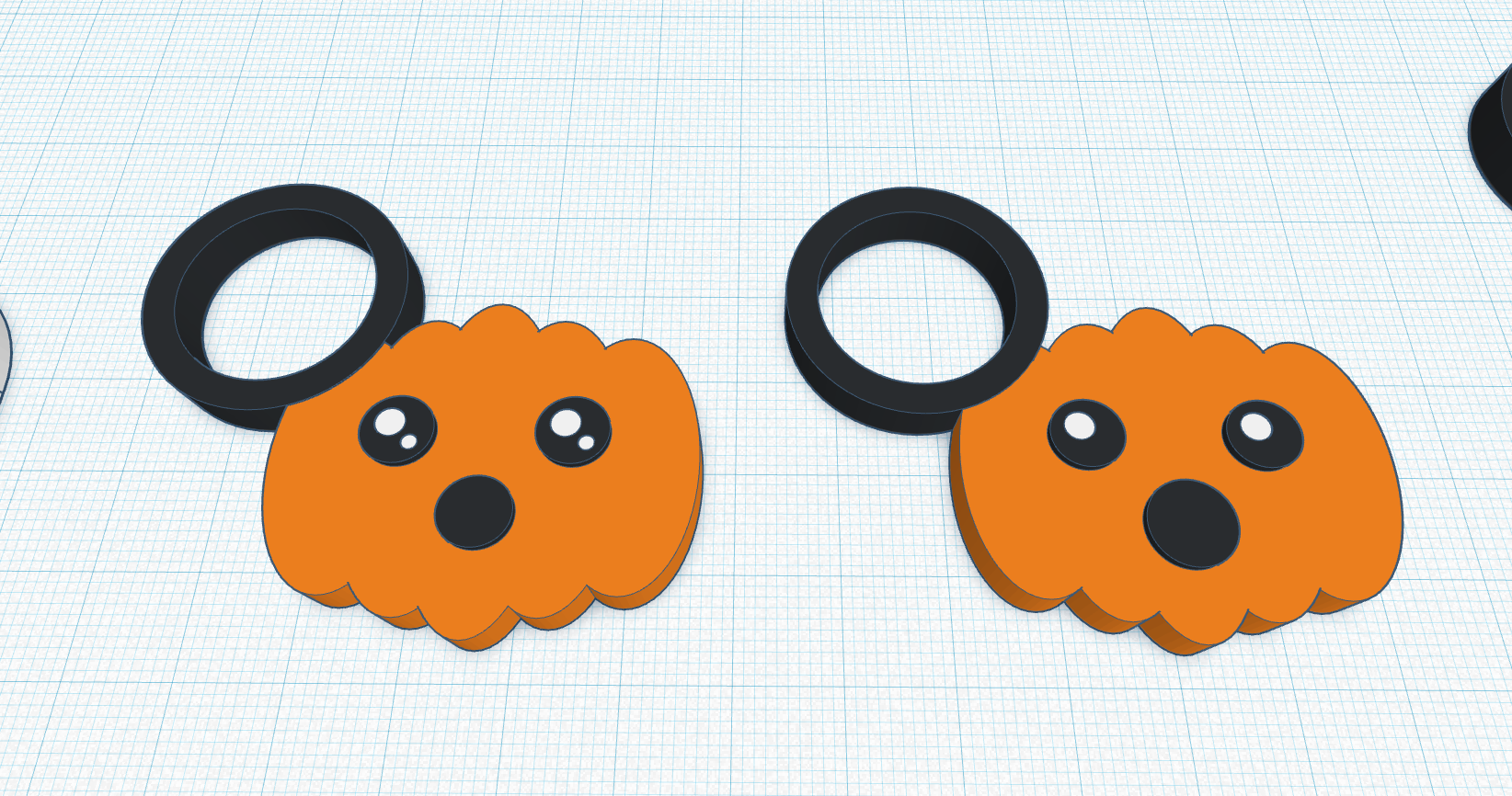 Miniatura 4 do modelo 3D Halloween key chains