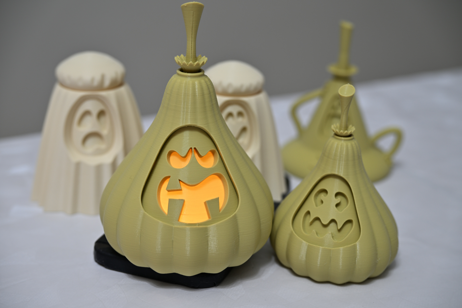 Multiface Pumpkin for Tea Light