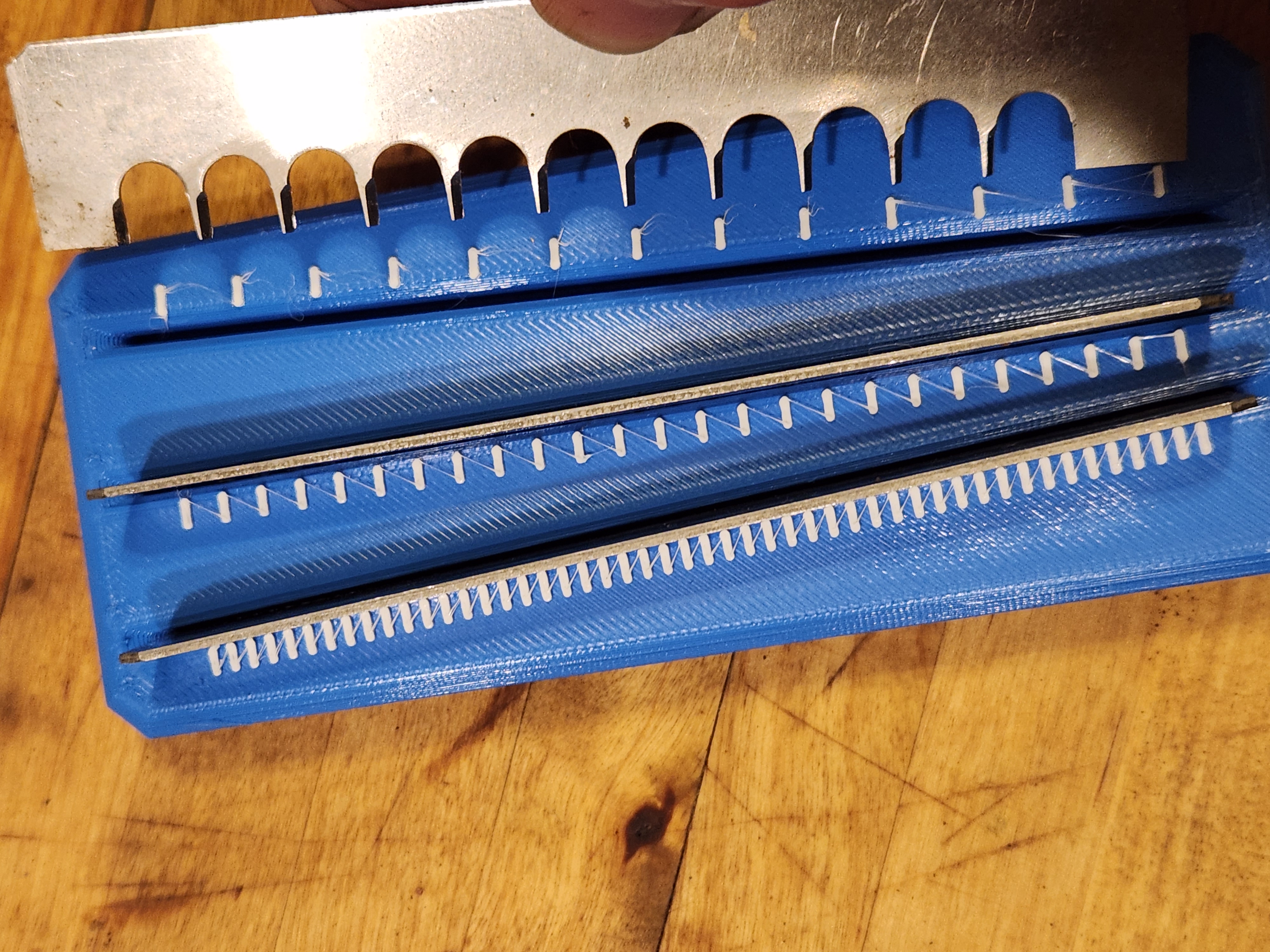 Benriner (mandoline) julienne triple blade holder - weighted