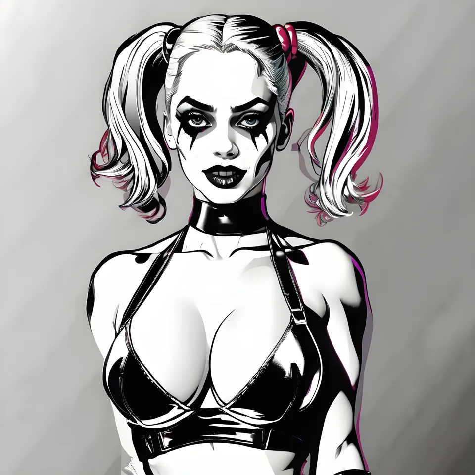 A Harley Quinn Hueforge by Bottega.co.nz | Download free STL model |  Printables.com