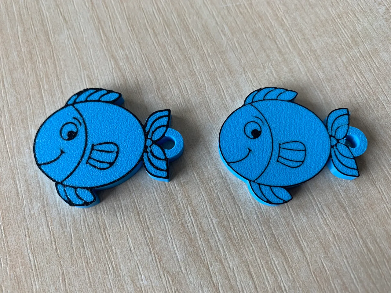 Fish Keychain by Coarse | Download free STL model | Printables.com