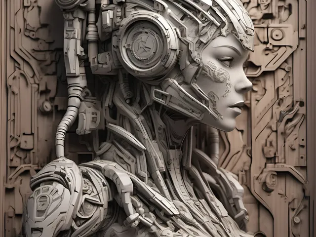 Mech girl 4 - Hueforge