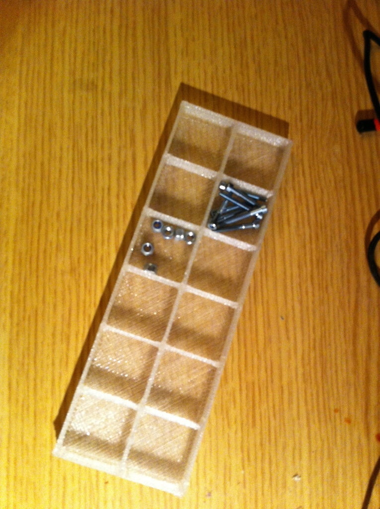 Parametric Compartment tray