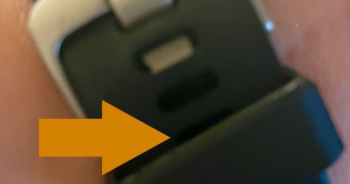 Watch Band Strap Loop Retainer for 22mm wide bands by Bowieinc