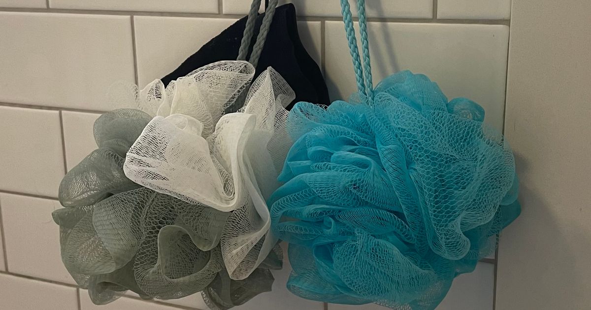 Shower Loofah Hook by ItsDeCia Download free STL model