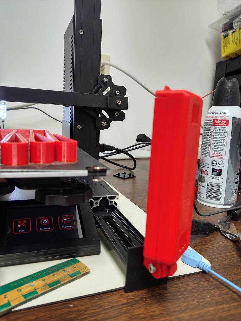 PiZero Vertical Camera Housing rotating & 40x40 drawer compatible