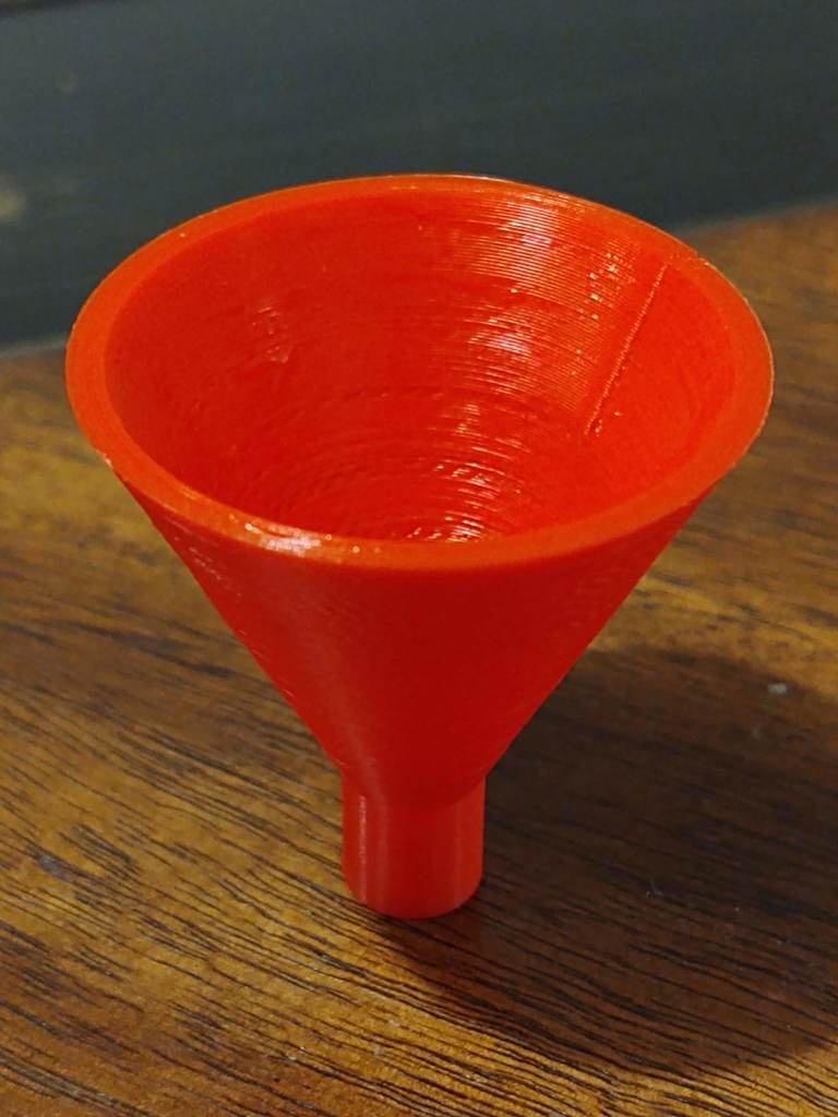 flask funnel 9.5 mm by KyleT Download free STL model
