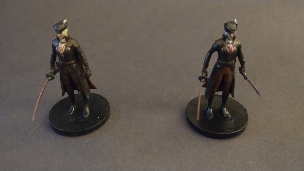 Lady Maria of the Astral Clocktower Miniature (Bloodborne The Old Hunters Fan Art)