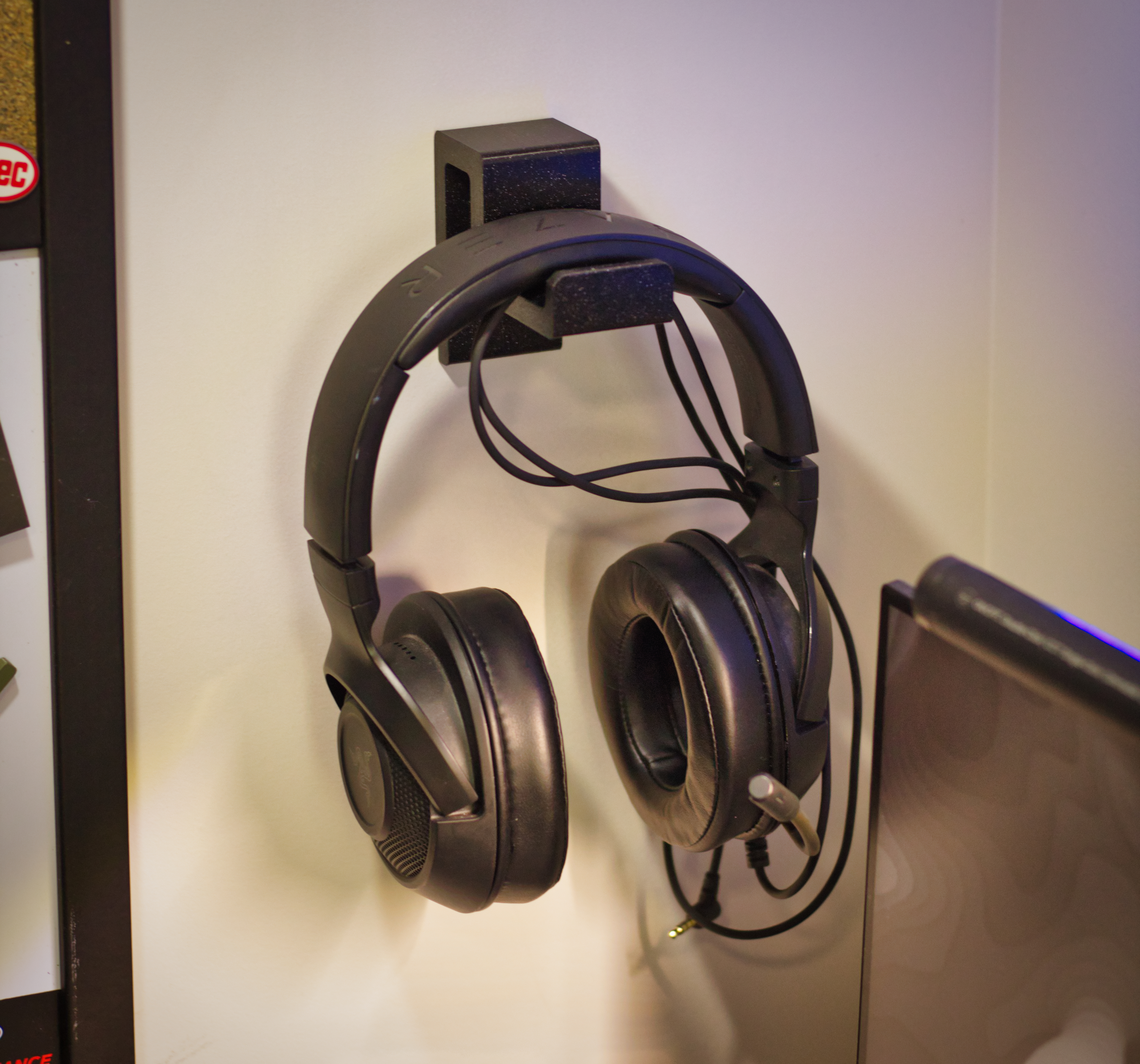Command Strip Headset Holder