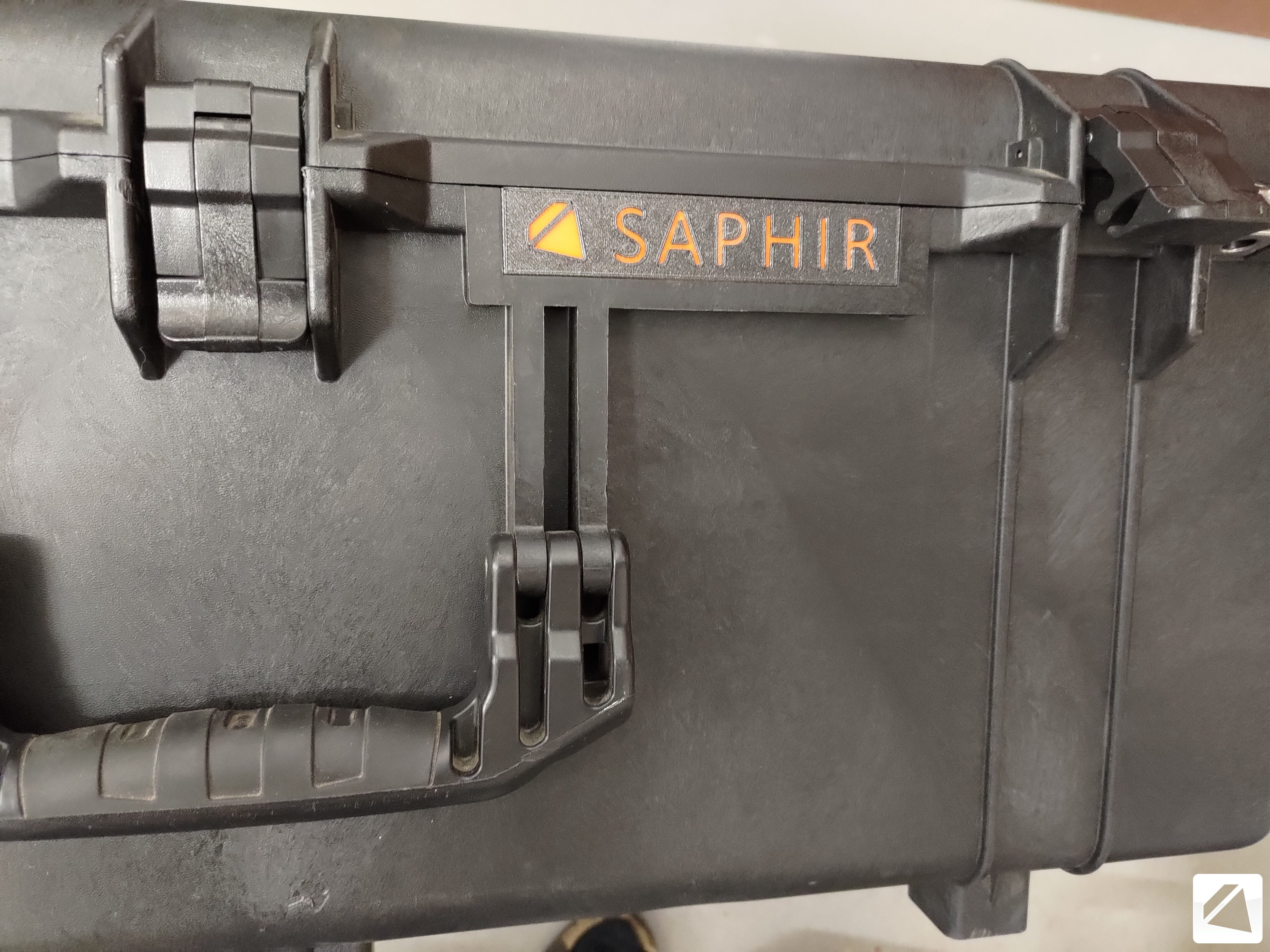 Pelicase 1650 customizable nameplate/nametag