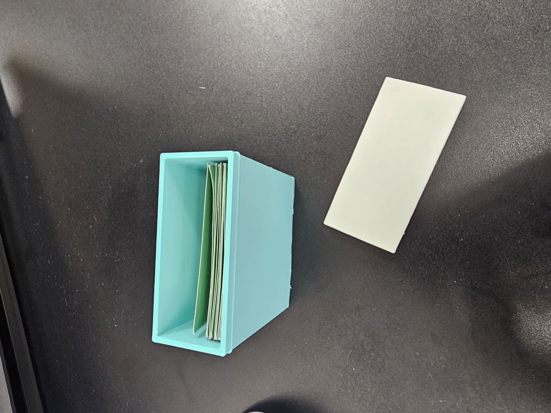 Half Size Flash Card Box by ibuiltanark | Download free STL model ...