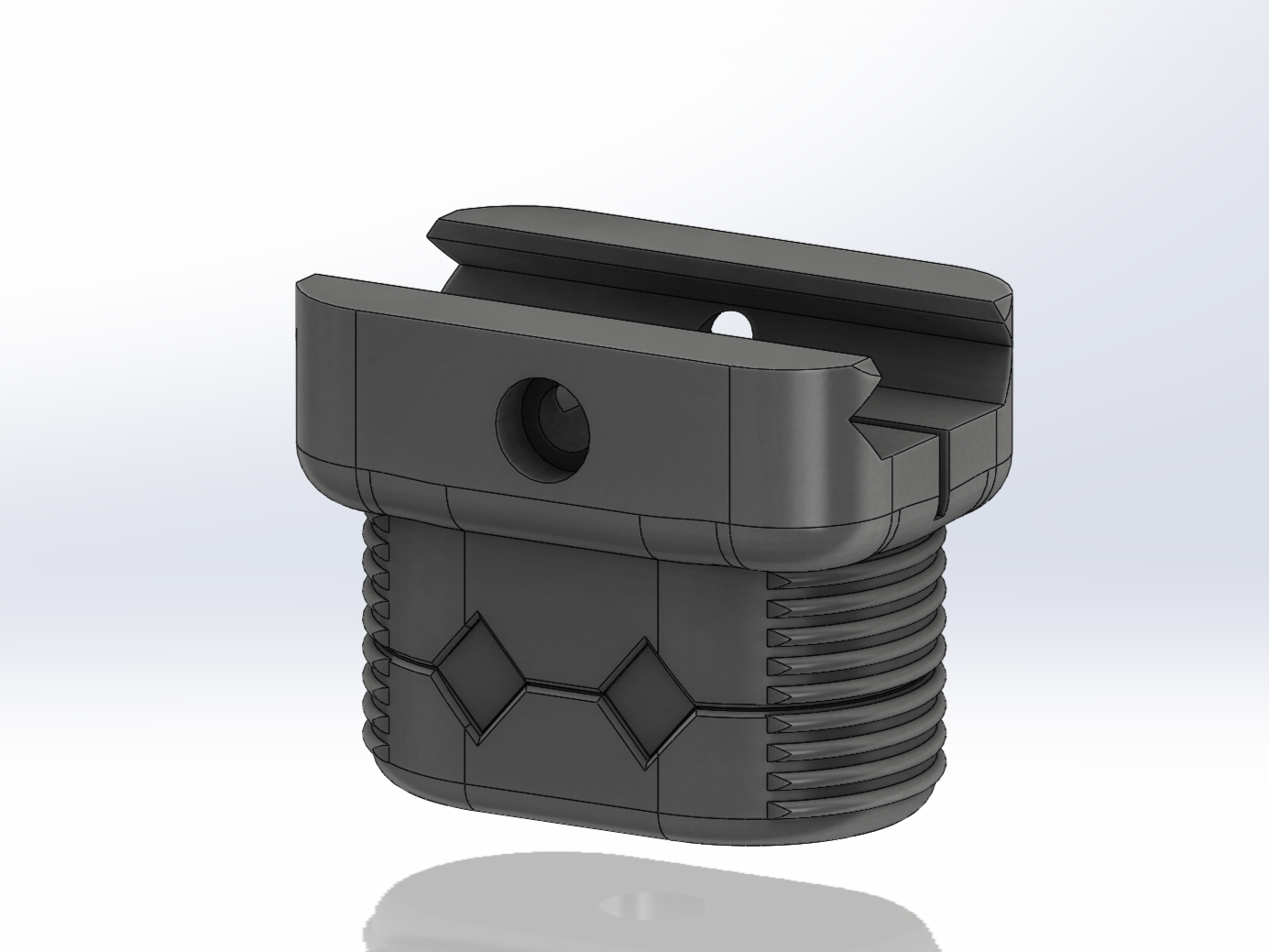 Extendable Katana Foregrip by Maverick0197 Download free STL model