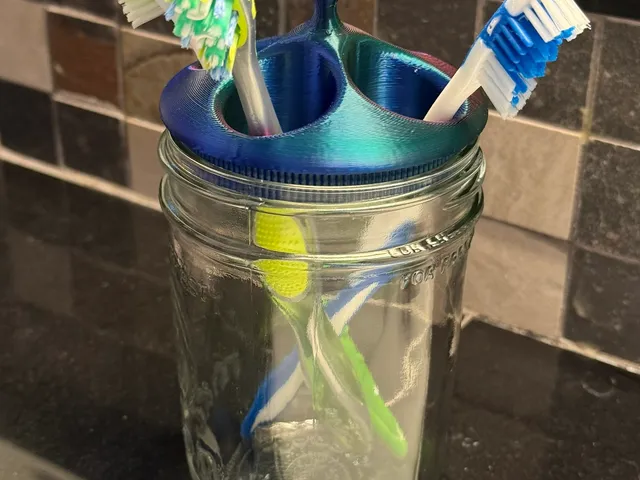 4 Hole Toothbrush Holder
