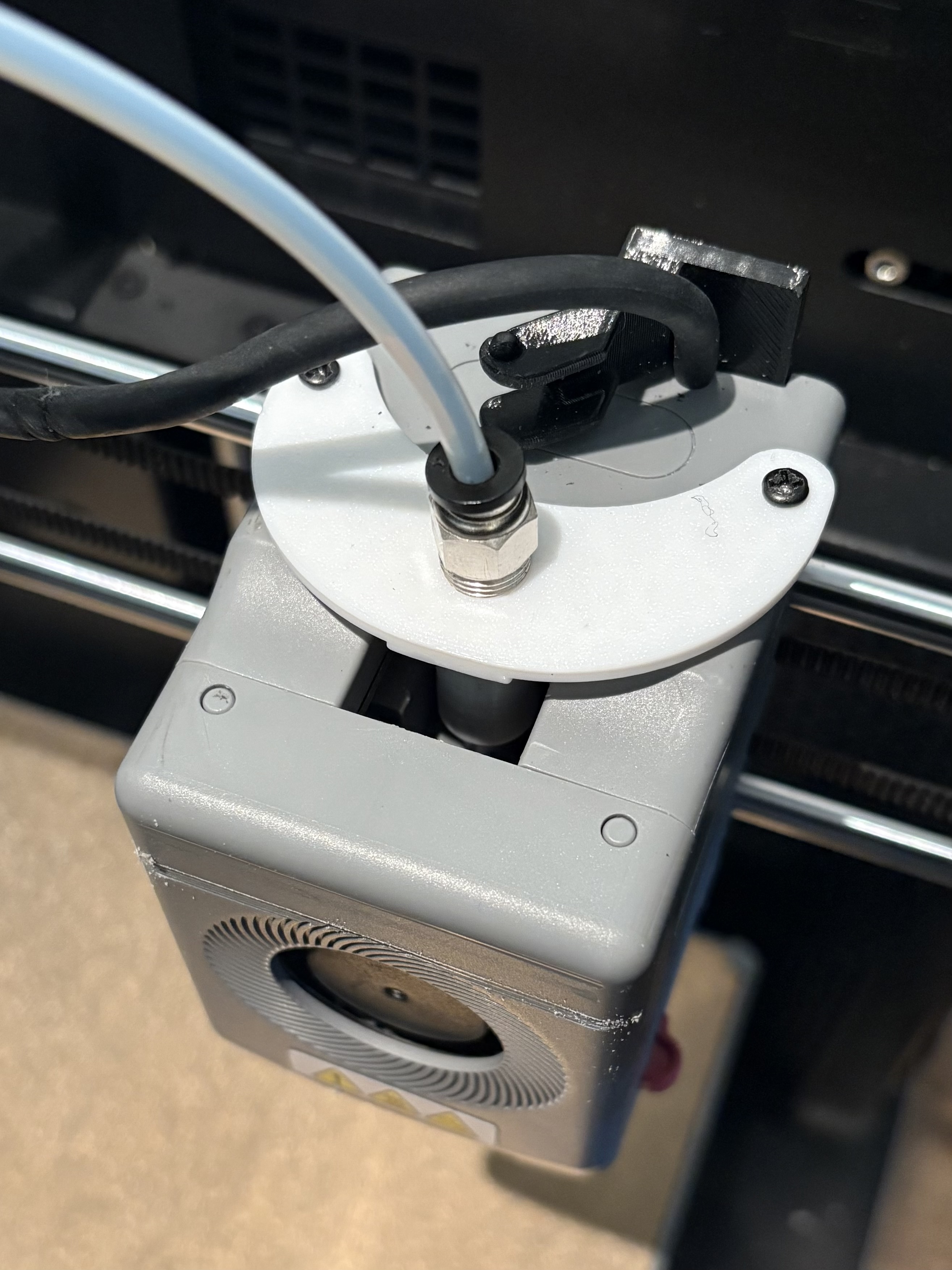 FF5M HotEnd - Bowden Tube Mount with PC4-M10 Connector