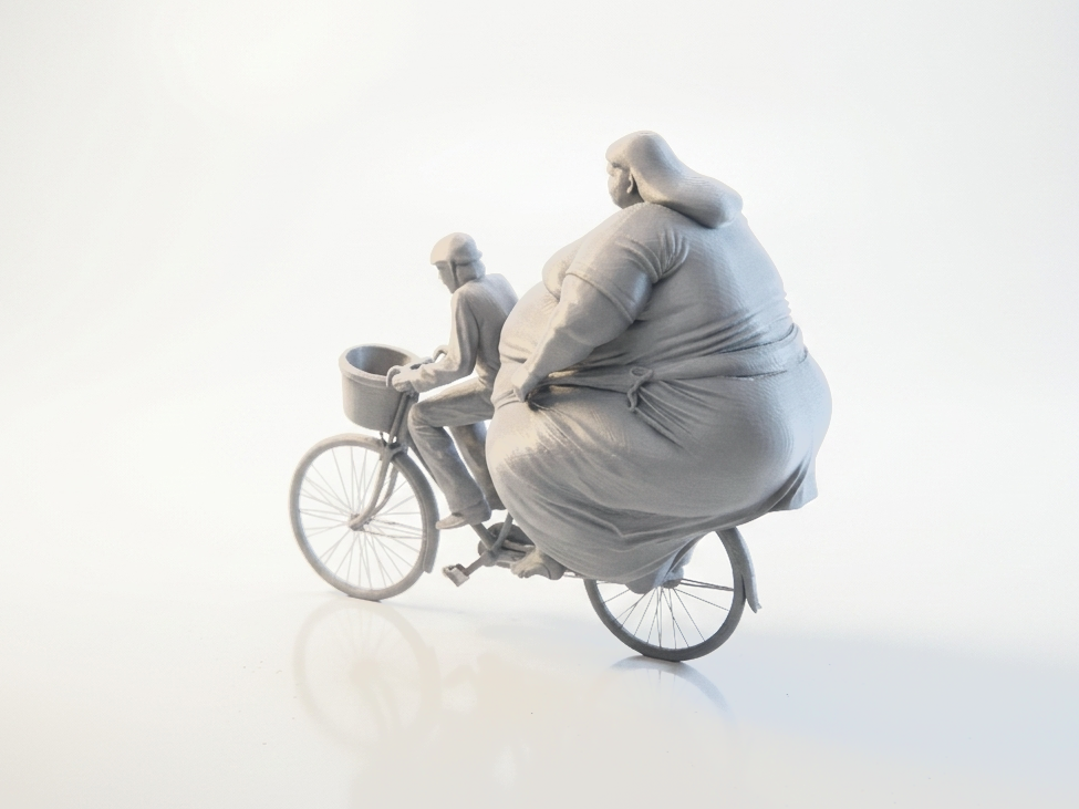 Mission Impossible Motorcycle Chase Scene 3D Printable