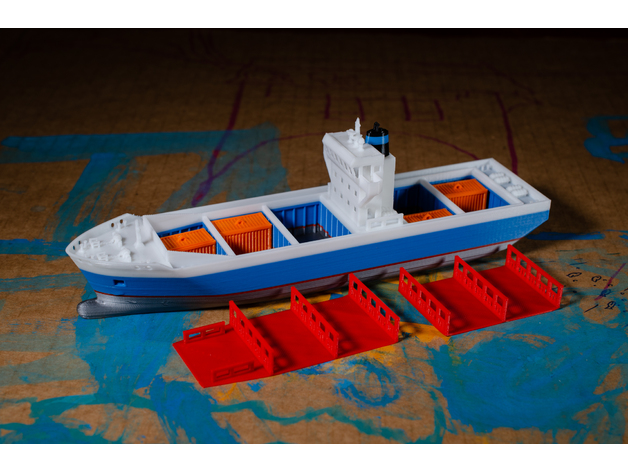 Miniatura 5 do modelo 3D EMMA - a Container Ship