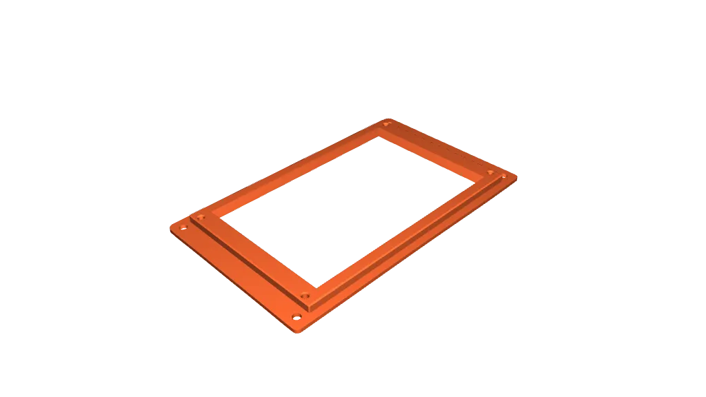 XTouch P1S P1P - 4.3" Adapter by Mark Hähnel | Download free STL model ...