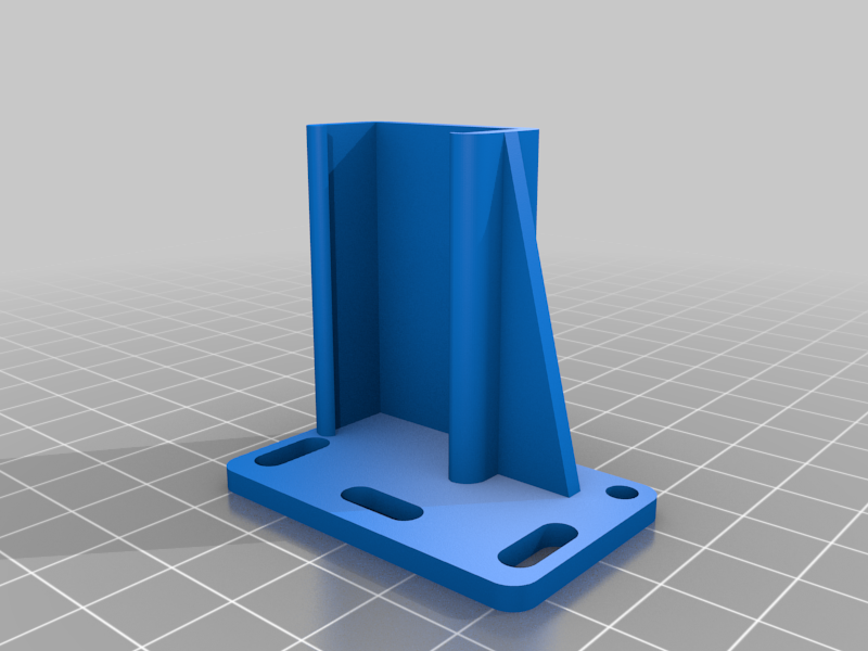 Miniatura 2 do modelo 3D Face Frame Socket for Drawer Slides
