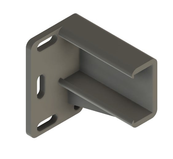 Face Frame Socket for Drawer Slides by drewbs Download free STL model