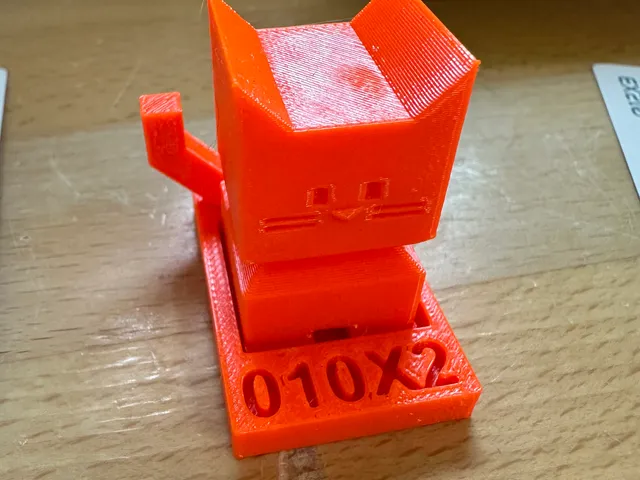 Labeled Box for Cali Cat