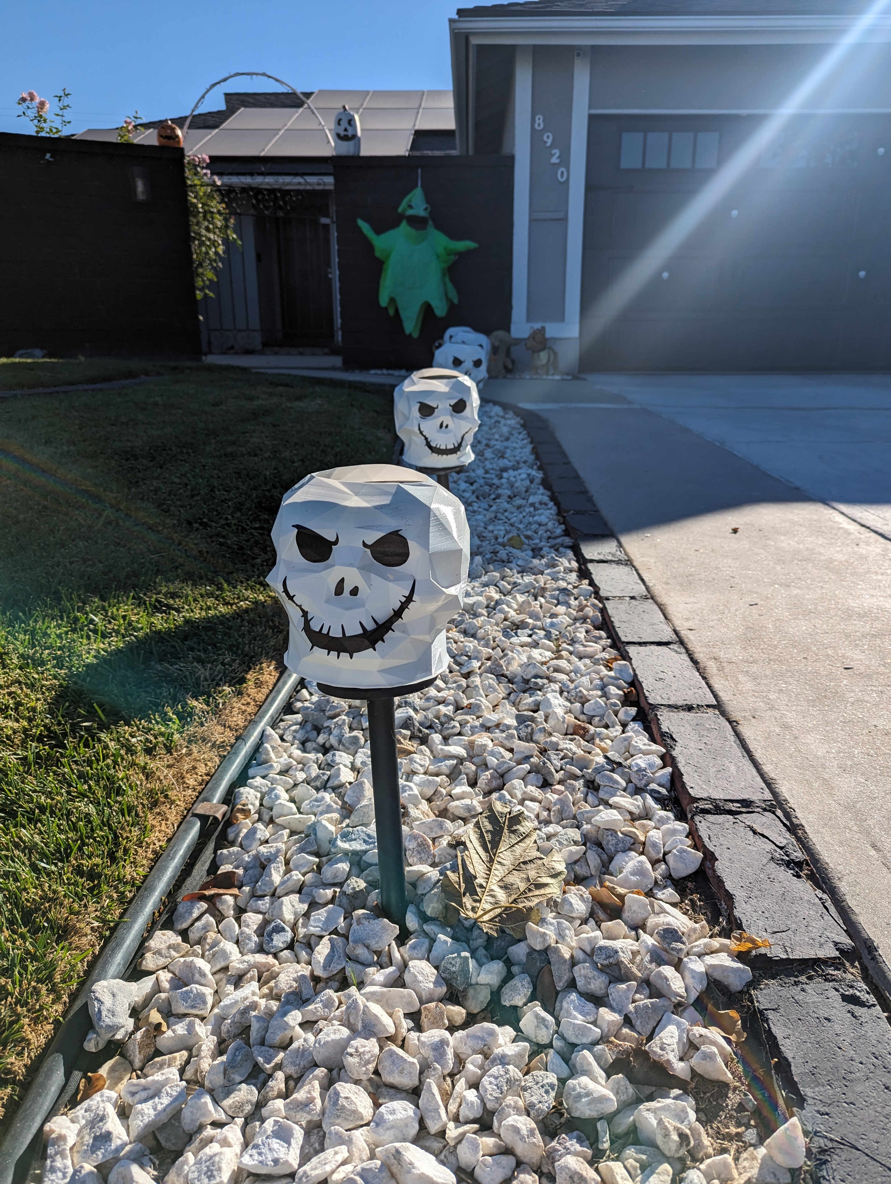 Solar Path Light Skull