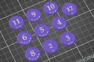 Rounded Numbers for Catan - Style 2