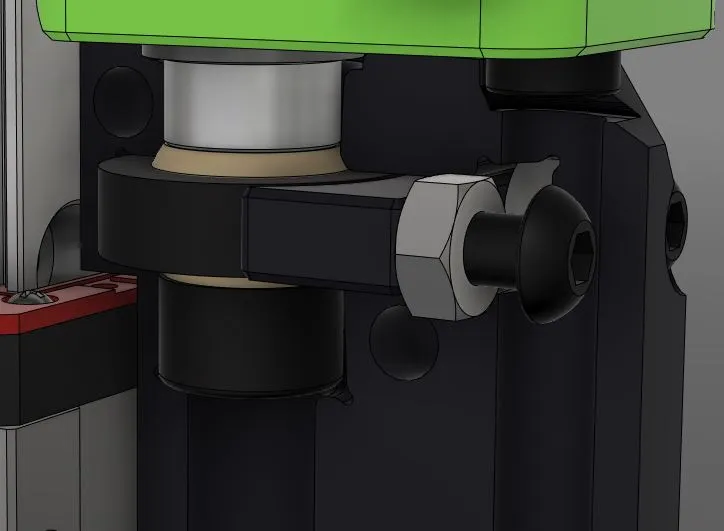 Zero offset Clamped GE5C Mount for Voron 2.4 by TorxFighter