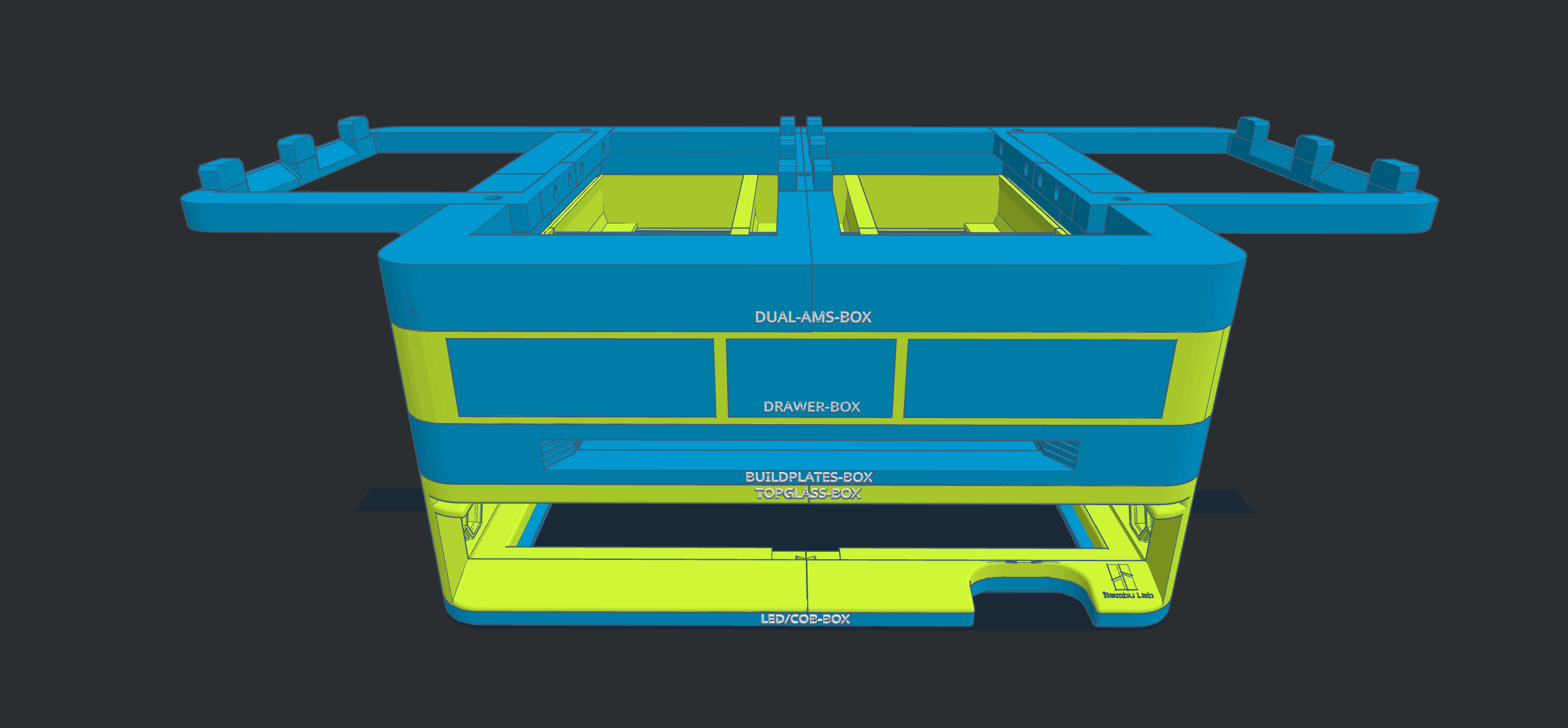 X3D 2A-BOX - Dual AMS Box
