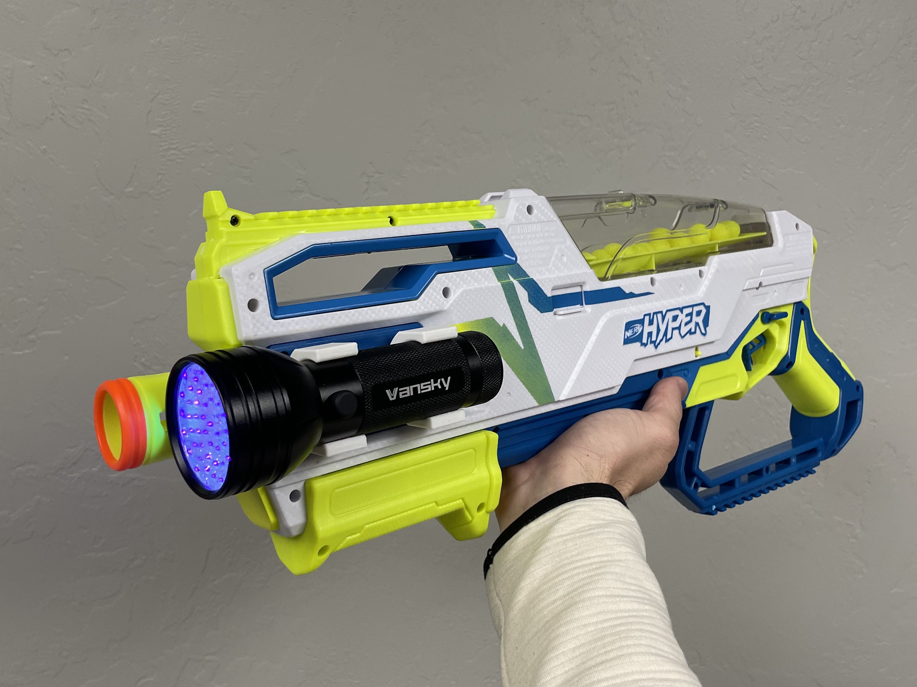 Miniatura 2 do modelo 3D Nerf HYPER Siege-50 Flashlight Mount