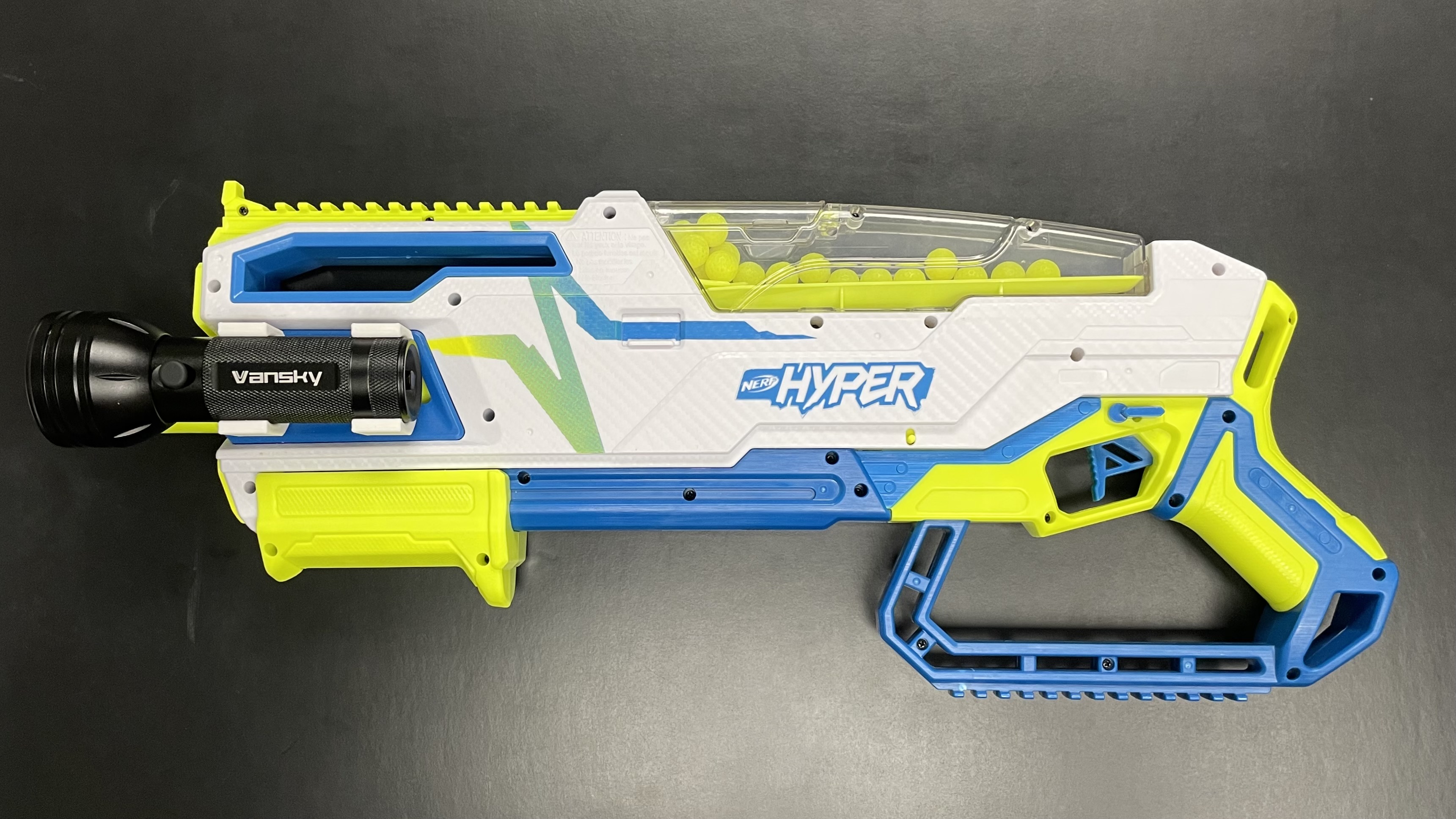 Miniatura 3 do modelo 3D Nerf HYPER Siege-50 Flashlight Mount