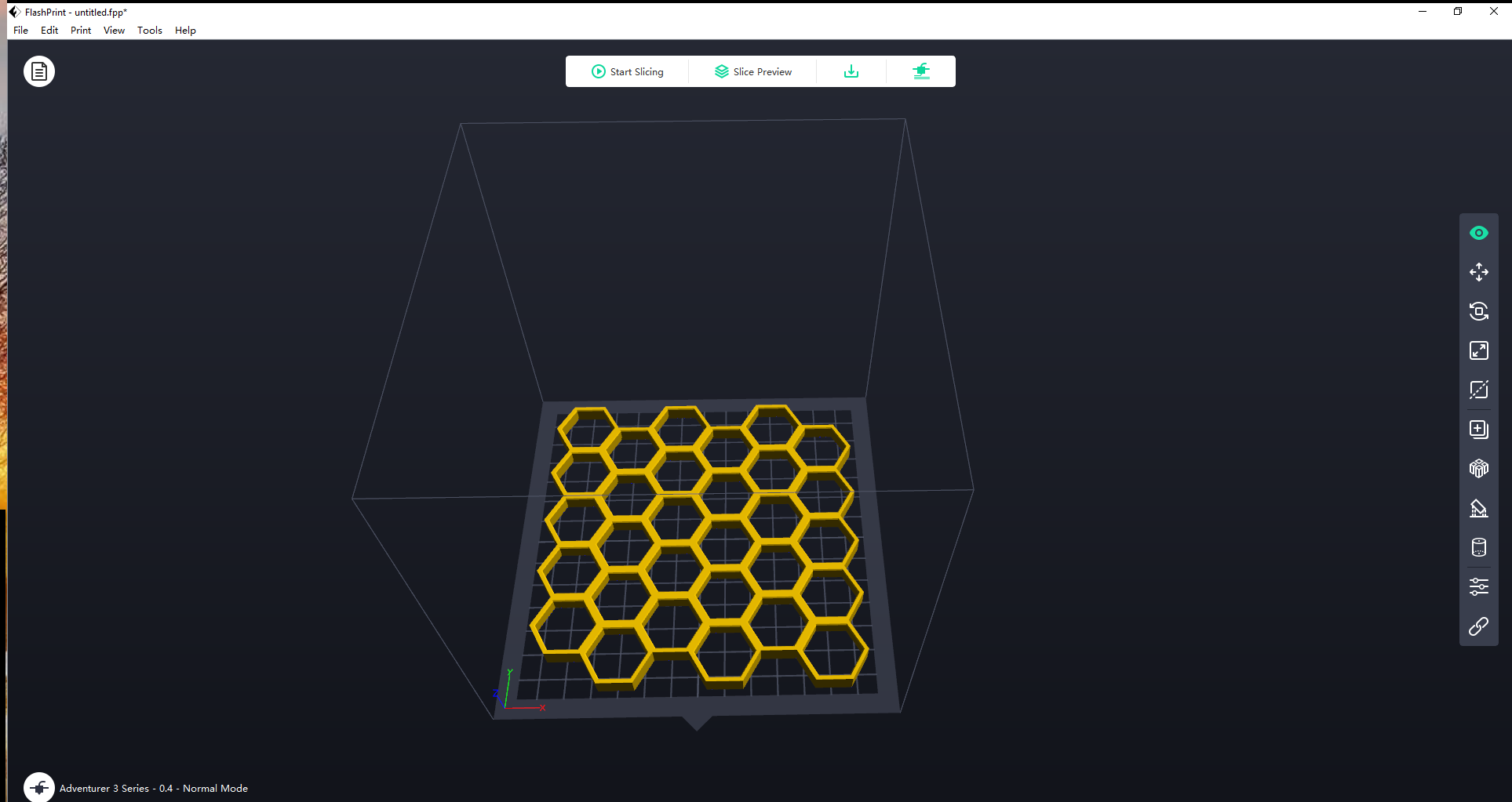 5X6 honeycomb storage wall