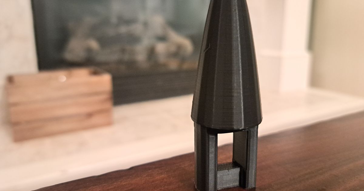 Model Rocket Nose Cone by Ethan Palmberg Download free STL model